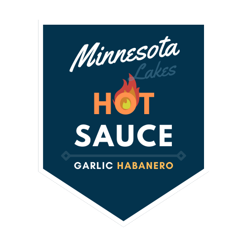 Minnesota Lakes Hot Sauce - Garlic Habanero Hot Sauce - Minnesota